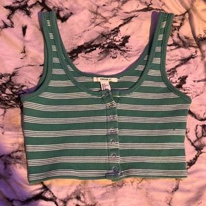 Crop top, forever 21, striped shirt